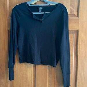 Athleta girl crop sweatshirt